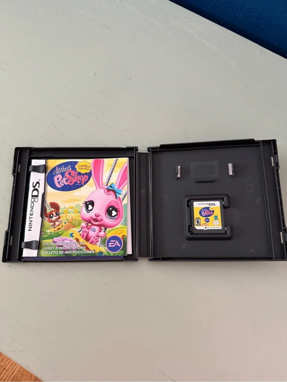 COMPLETE Littlest Pet Shop: Garden Jardin Nintendo DS Game, Case, Manual EUC